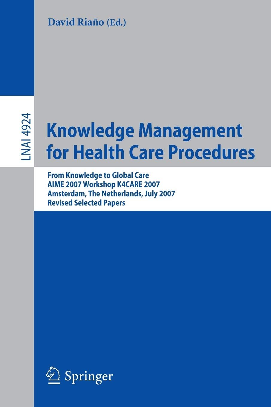 Knowledge Management For Health Care Procedures – Campus Book House