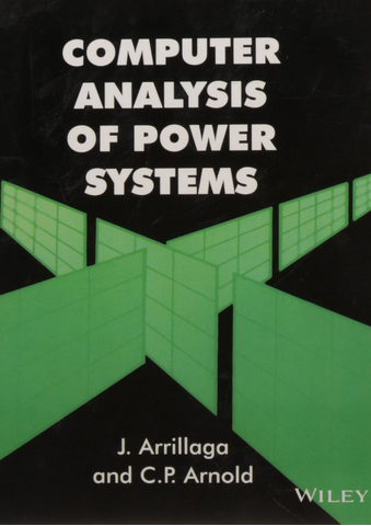 Computer Analysis Of Power Systems